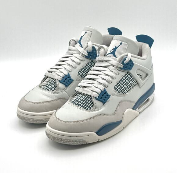 Jordan Other - Air Jordan 4 Retro 2024 Military Blue And White Preowned Good Condition